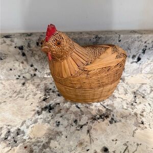 Vintage Chicken Basket